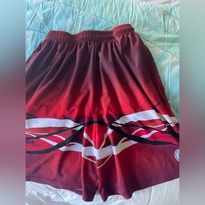 lax world boys dry fit shorts